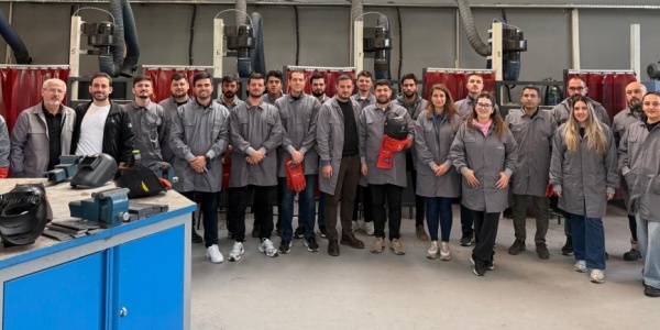 34. Dönem Uluslararası Kaynak Mühendisliği Eğitimimizin uygulama bölümünden...